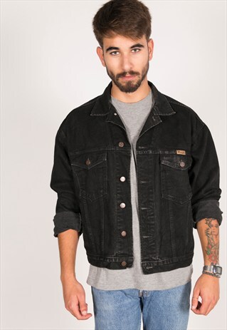VINTAGE 80S WRANGLER DENIM TRUCKER / C800