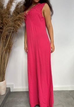 Beautiful Hot Pink Lingerie Style Dress