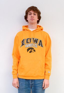 IOWA HAWKEYES University Pullover Sweatshirt Hoodie Jumper L