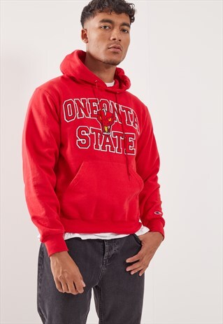 VINTAGE CHAMPION ONEONTA STATE HOODIE