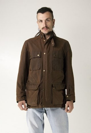 VINTAGE BROWN WAX BELSTAFF JACKET
