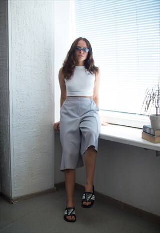VINTAGE 80'S GREY CULOTTES