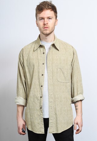 VINTAGE CORDUROY CORD SHIRT