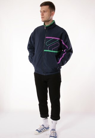 90S VINTAGE FILA SHELL JACKET 13266