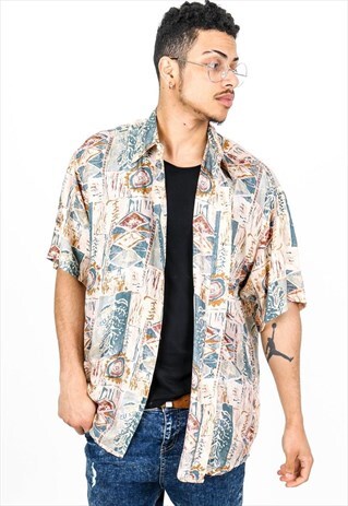 VINTAGE PATTERNED SHIRT S231