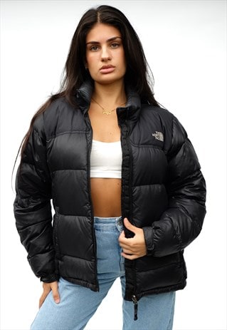 north face 700 puffer black