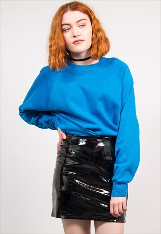 VINTAGE 90'S BLUE BASIC SWEATSHIRT