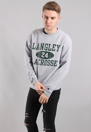 VINTAGE CHAMPION "LANGLEY LACROSSE" SWEATSHIRT