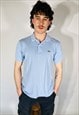 VINTAGE SIZE S LACOSTE POLO SHIRT IN BLUE