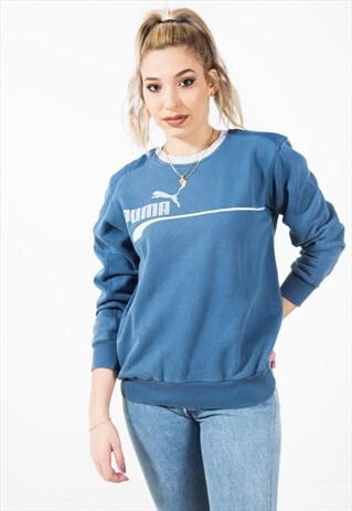 VINTAGE 90S PUMA SWEATSHIRT / S2180