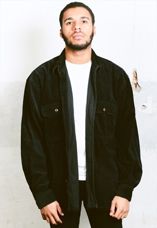 VINTAGE 90S THICK CORDUROY SHIRT