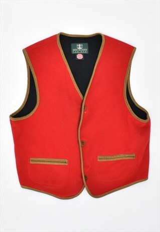VINTAGE 90'S VEST TOP RED