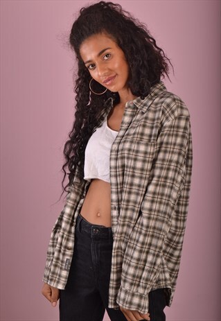 CHECK FLANNEL SHIRT GRS1031