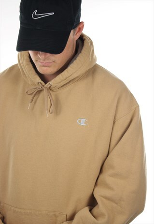 VINTAGE CHAMPION SMALL LOGO HOODIE SWEATSHIRT