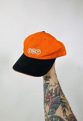 Vintage 90s TNT Delivery Embroidered Hat Cap