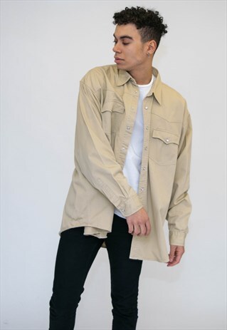 LONG SLEEVE VINTAGE COTTON SHIRT