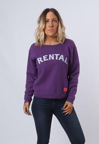 SWEATSHIRT TOP JUMPER BICH REBORN RENTAL PRINT (FJBF)