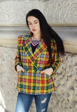 VINTAGE 90'S BLAZER CLASSIC JACKET BY YSL COD. 11-45