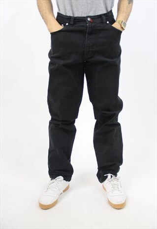 VINTAGE PIERRE CARDIN BLACK JEANS