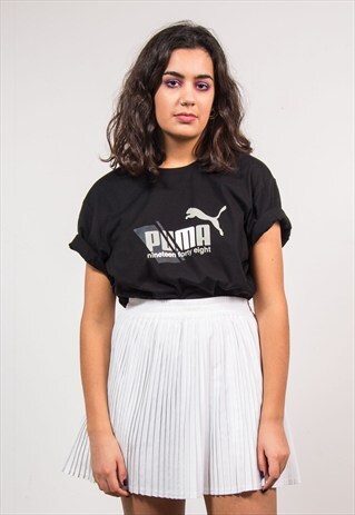 90'S VINTAGE BLACK PUMA T-SHIRT