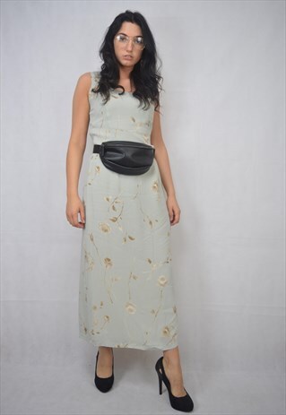 VINTAGE SUMMER FLOWER DRESS