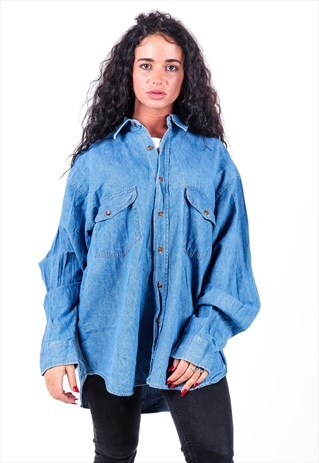 VINTAGE DENIM SHIRT S1208