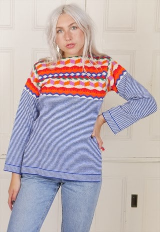 VINTAGE 70S SCANDINAVIAN STYLE JUMPER