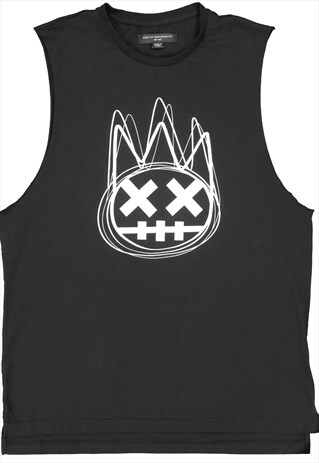 ROCKER TANK TOP IN BLACK