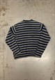 TOMMY HILFIGER KNITTED JUMPER STRIPED PATTERNED SWEATER