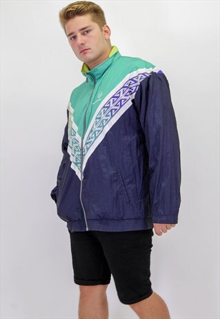 VINTAGE SERGIO TACCHINI SHELL PATTERN JACKET