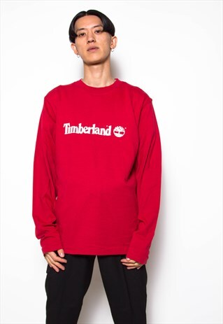 VINTAGE 90S TIMBERLAND LONG SLEEVE T-SHIRT ID:A043