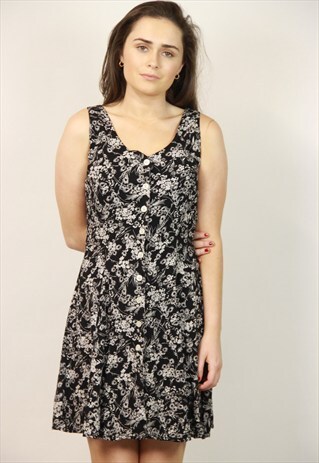 VINTAGE PATTERNED DRESS