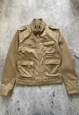 Vintage Dolce & Gabbana D&G Multipocket Bomber Jacket