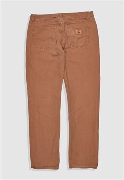 Vintage Carhartt Workwear Carpenter Jeans in Tan