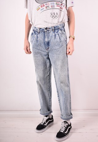 MENS VINTAGE JEANS W32 L28 BLUE 90S