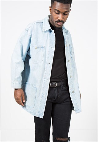 VINTAGE 80S CLASSIC POLO RALPH LAUREN DENIM JACKET/ S1764