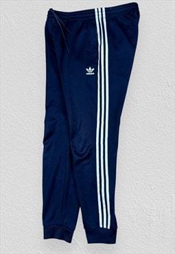 Vintage Adidas Originals Blue Track Pants  Mens Medium