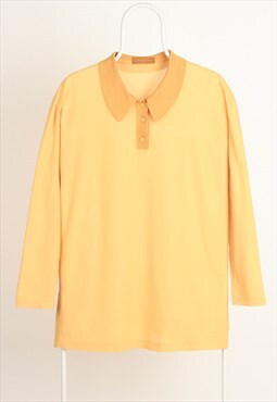 Vintage Lancel Polo Top Yellow