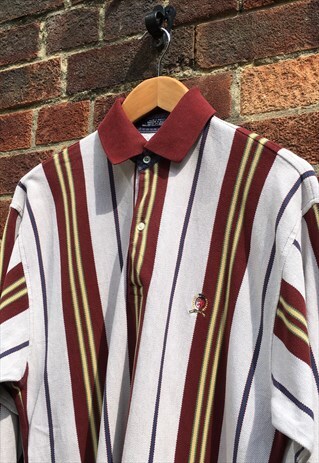 vintage tommy hilfiger long sleeve polo