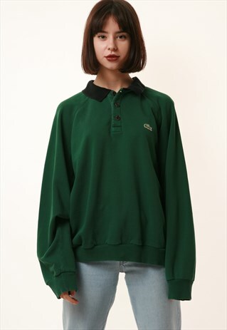 90S FRANCE VINTAGE LACOSTE COTTON TOP JUMPER 16149