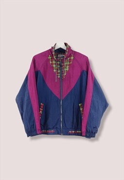 Vintage Active Club Jacket in Purple M