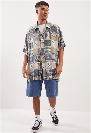 VINTAGE PATTERNED FESTIVAL SHIRT