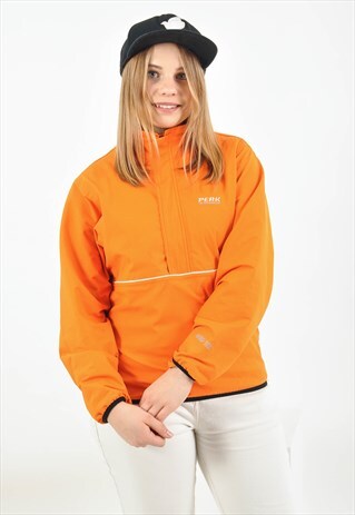VINTAGE OVERHEAD JACKET IN ORANGE