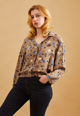 ARTIST PRINT BLOUSE