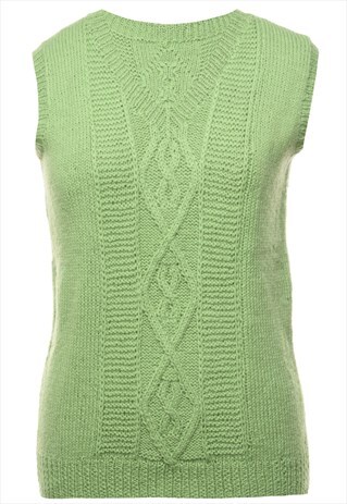 Light Green Sweater Vest - S
