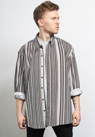 VINTAGE CORDUROY CORD SHIRT