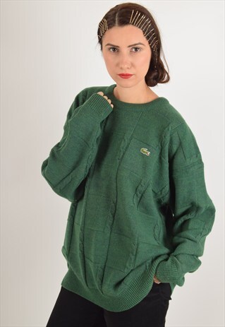 VINTAGE LACOSTE JUMPER MADE IN FRANCE 90'S (1743)