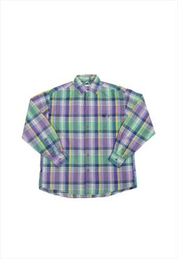 Vintage Missoni check / plaid print shirt