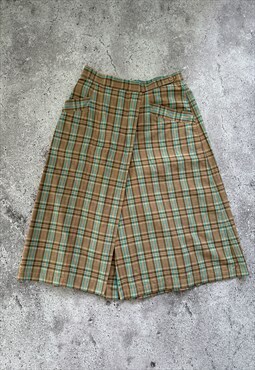Vintage Lacoste Chemise Check Skirt