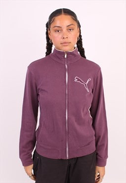 Women's Vintage Puma Purple Track Jacket 